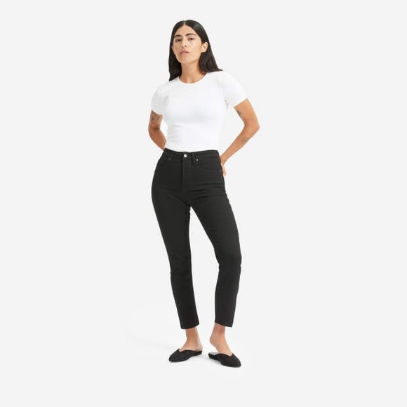 Everlane Denim - Everlane High-Rise Cigarette Ankle Jean